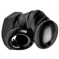 Master Series Detained Restrictive Chastity Cage - Black