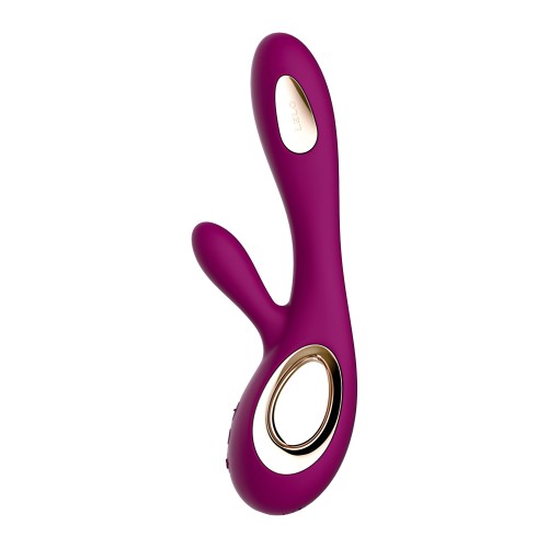 Vibrador Dual Impermeable Lelo Soraya Wave Rose