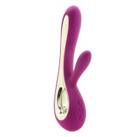 Lelo Soraya 2 Vibrador Conejito Dual - Púrpura