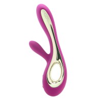 Lelo Soraya 2 Vibrador Conejito Dual - Púrpura