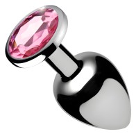 Plug Anal Mediano XR Booty Sparks con Joya Rosa