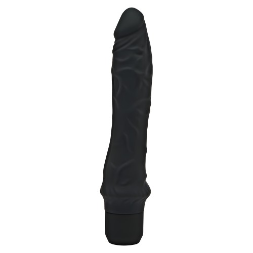 Vibrador Clásico de Silicona ToyJoy Get Real Negro