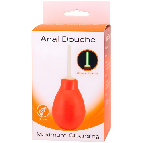 Ducha Anal Con Boquilla Que Brilla En La Oscuridad
