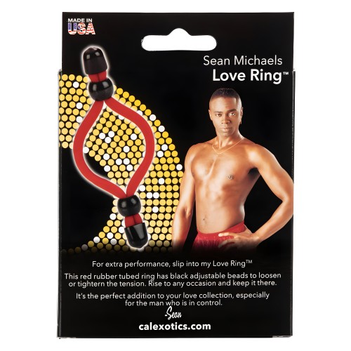 Sean Michaels Love Ring - Red