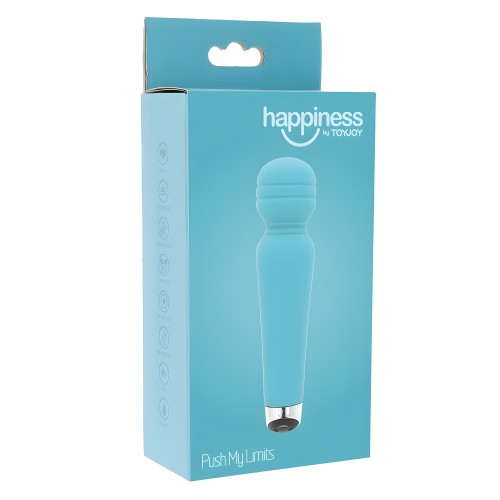 ToyJoy Happiness Push My Limits Mini Wand - Blue