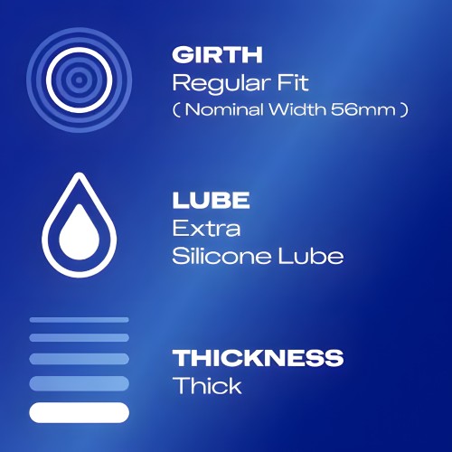 Durex Extra Safe Regular Fit Condoms