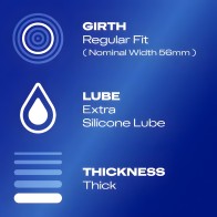 Durex Extra Safe Regular Fit Condoms