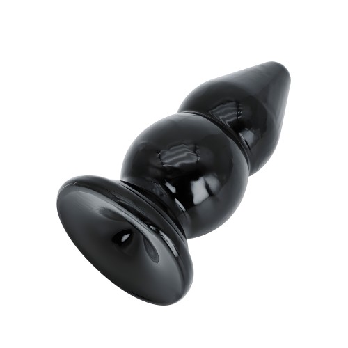 Hidden Desire Extreme Balls Butt Plug - 6.6 Inches - Black