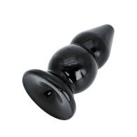 Hidden Desire Extreme Balls Butt Plug - 6.6 Inches - Black