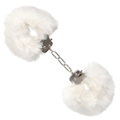 Ultra Fluffy Furry Cuffs - White
