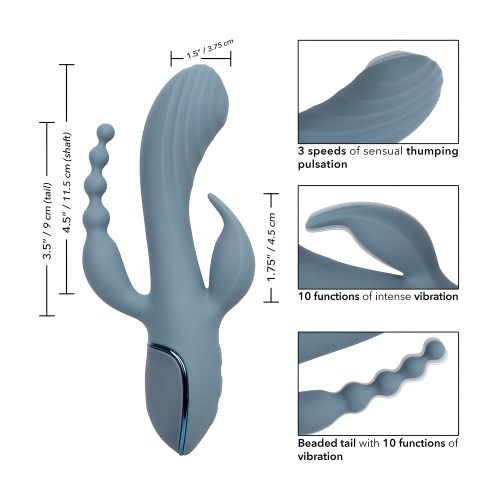 Triple Ecstasy Estimulador Triple Motor