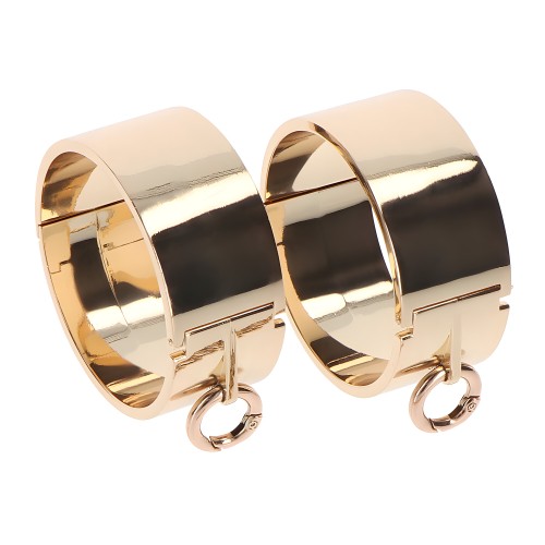 Taboom Dona Slave Wrist Cuffs - Gold