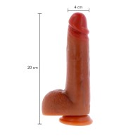 Dildo de Silicona ToyJoy Get Real Foreskin de 8 Pulgadas