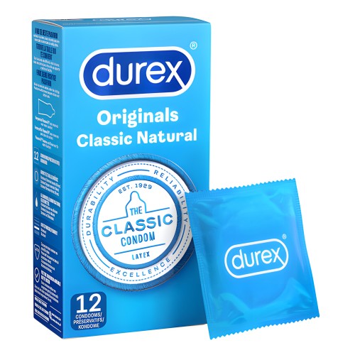 Durex Originals Classic Condoms 12 Pack