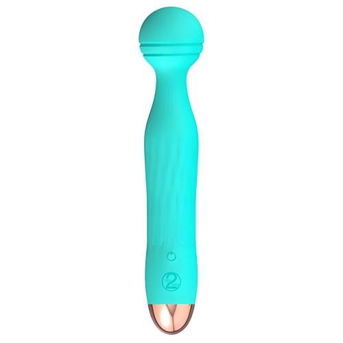 Cuties Silk Touch Rechargeable Mini Vibrator Green