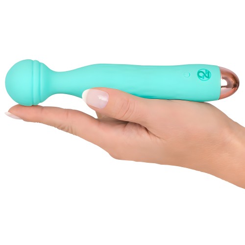 Vibrador Mini Recargable Cuties Silk Touch Verde