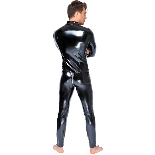 Black Level Vinyl Jumpsuit