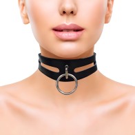Collar de Cuero Bondage Rouge