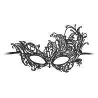 Máscara de Ojos de Encaje Ouch Royal - Diseño Negro Seductor