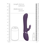 Vibrador Conejito Intercambiable Vive Etsu Púrpura