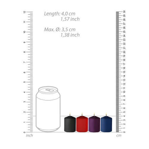 Ouch Paquete de 4 Velas Aromáticas Mixtas