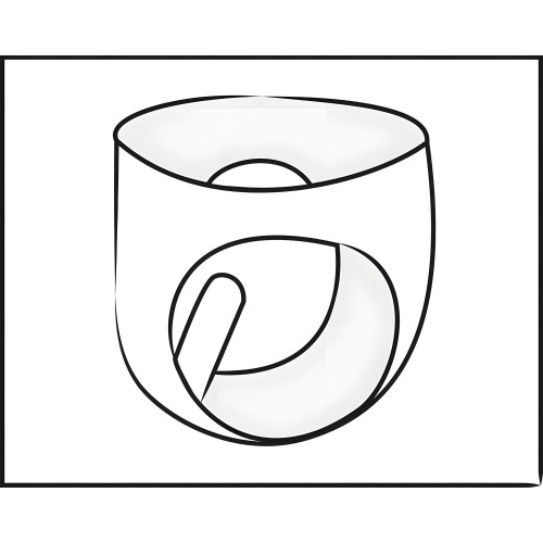 Culote de Látex Con Plug Anal