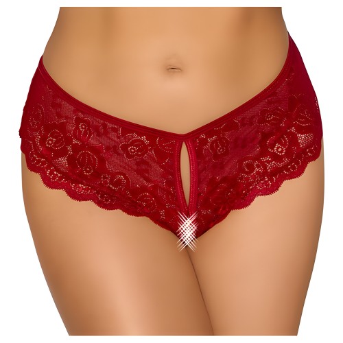 Panties Crotchless Rojas Cottelli