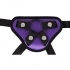 Purple And Black Universal Harness Strap On