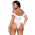 Leg Avenue Off the Shoulder Teddy UK 6 to 12