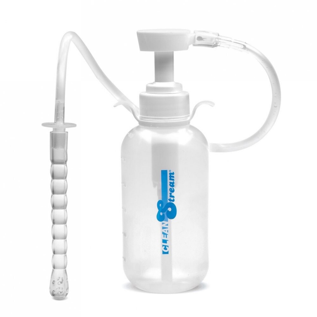 Clean Stream Pump Action Enema Bottle With Nozzle