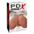 PDX Plus Perfect Ass Masturbator Caramel Skin Tone